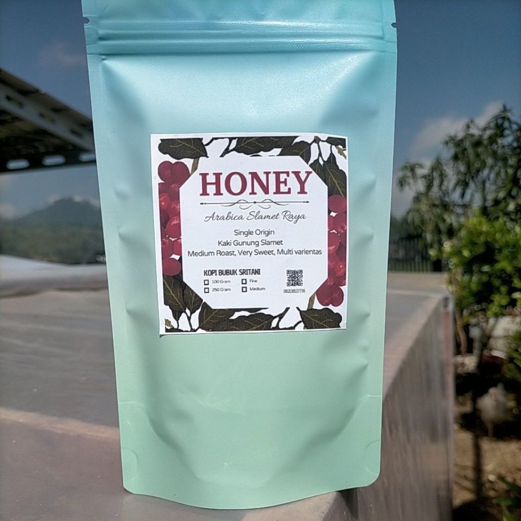 

Arabica Selamet Raya. Honey proses 100%Kopi Murni Asli dari Kaki Gunung Selamet