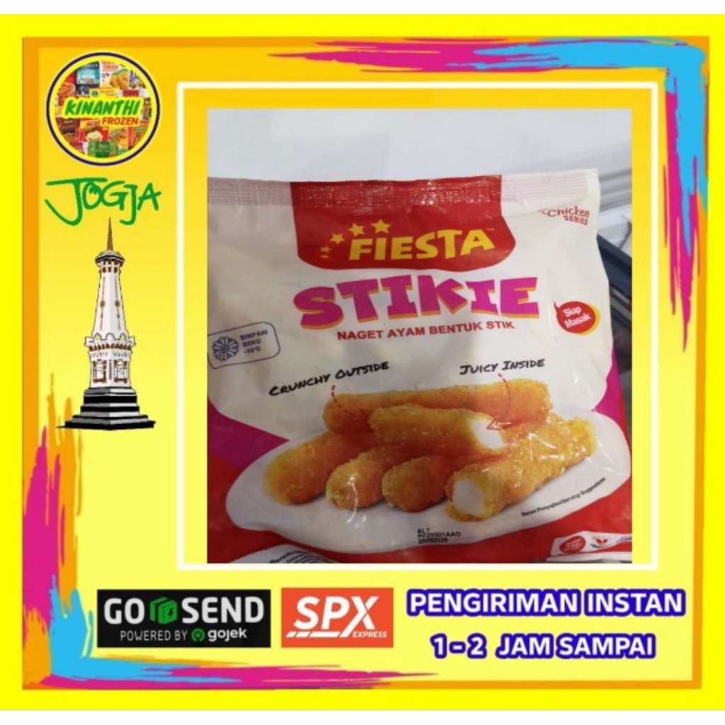 

Fiesta Nugget Stik 200 gr, Jogja Frozen