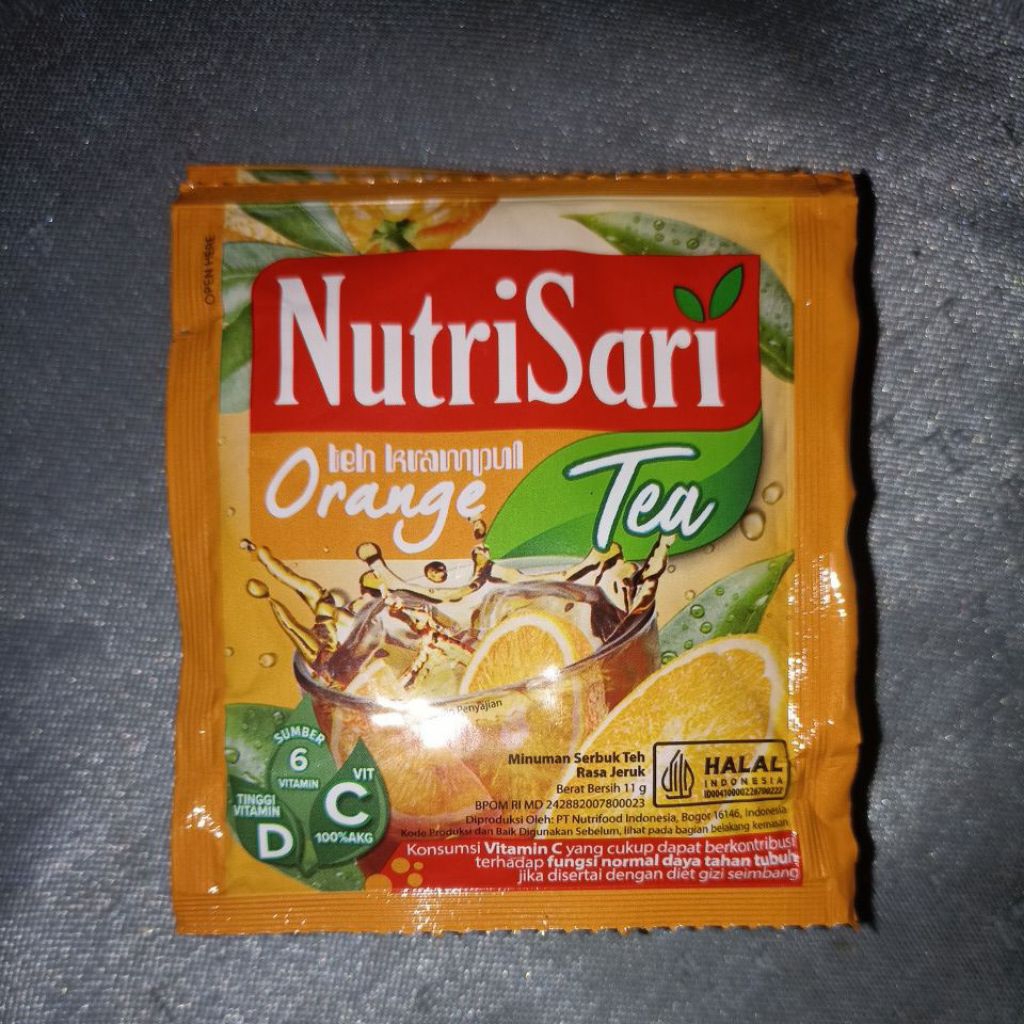 

Nutrisari Orange Tea