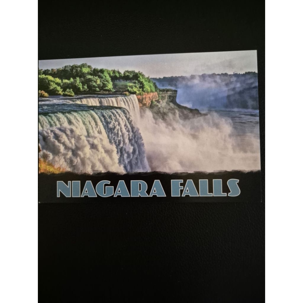 

kartu pos air terjun niagara/niagara falls postcard