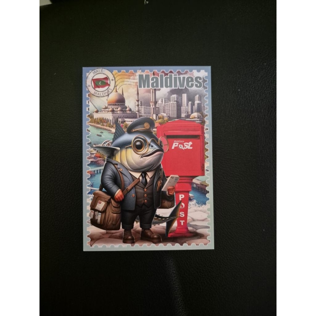 

kartu pos wonder post maldives/maldives postcard