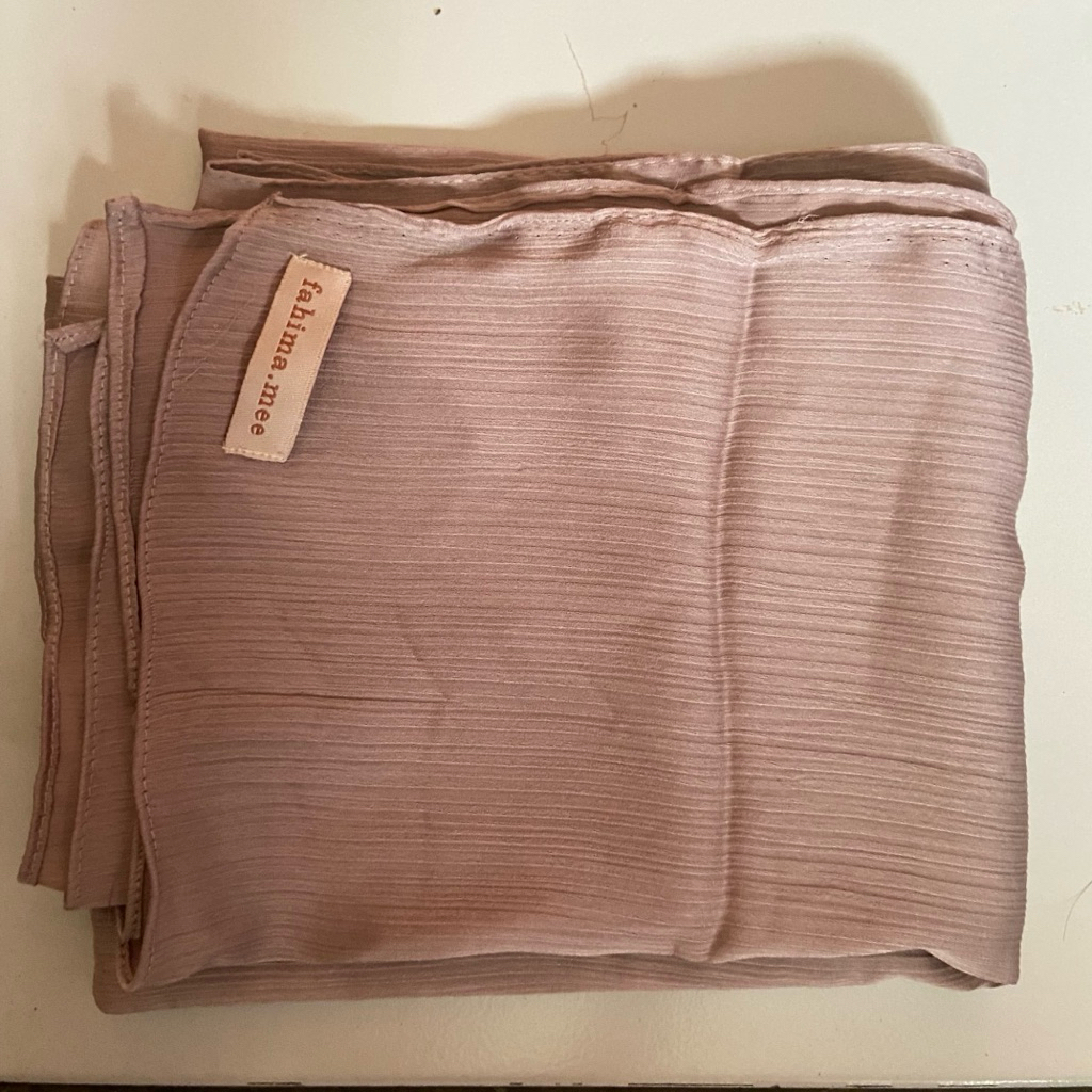 PRELOVED Fahima – Pashmina Silk Premium Credenza Satin