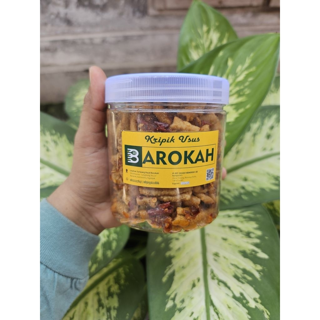 

KRIPIK USUS CHILI OIL