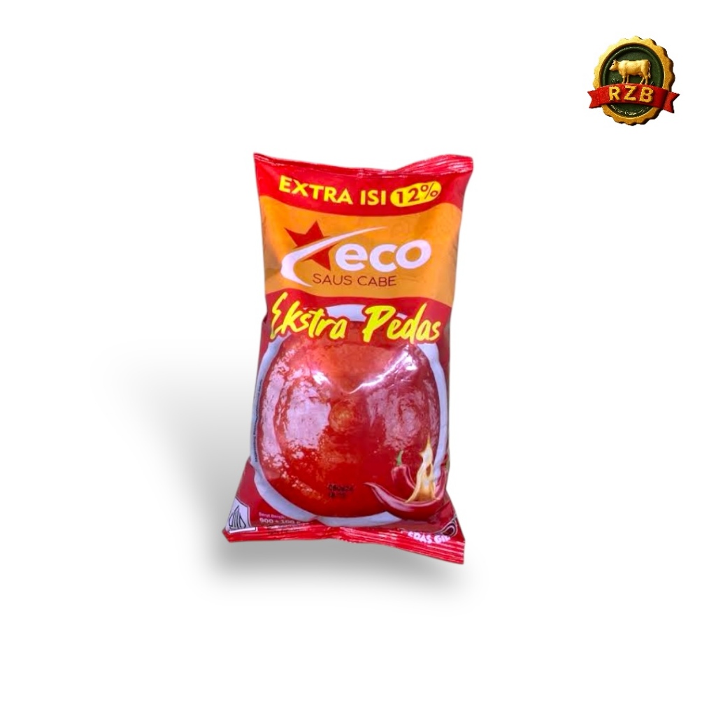 

Saus cabai exstra pedas dan Tomat Eco Saus 1kg