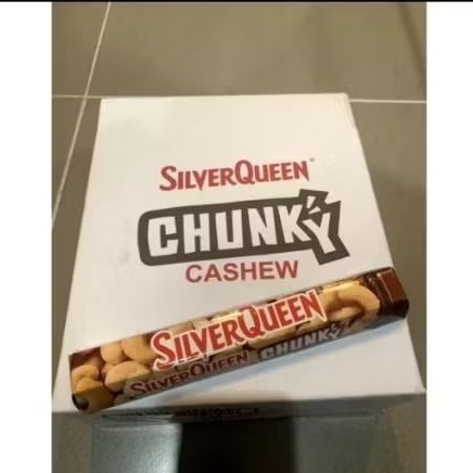

SILVERQUEEN CHUNKY BAR 85 GR ALMOND DAN MEDE 1 X 24