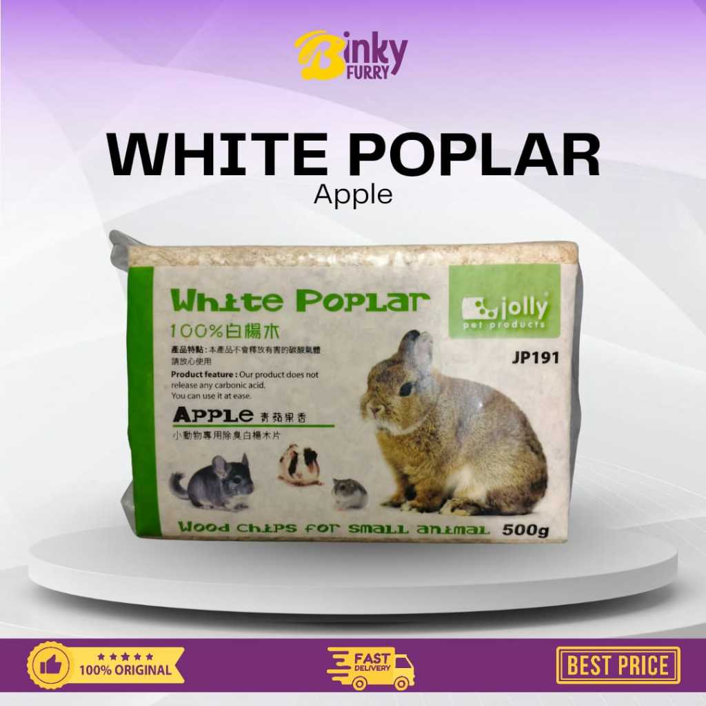 Jolly Serbuk Kayu White Poplar 500 g