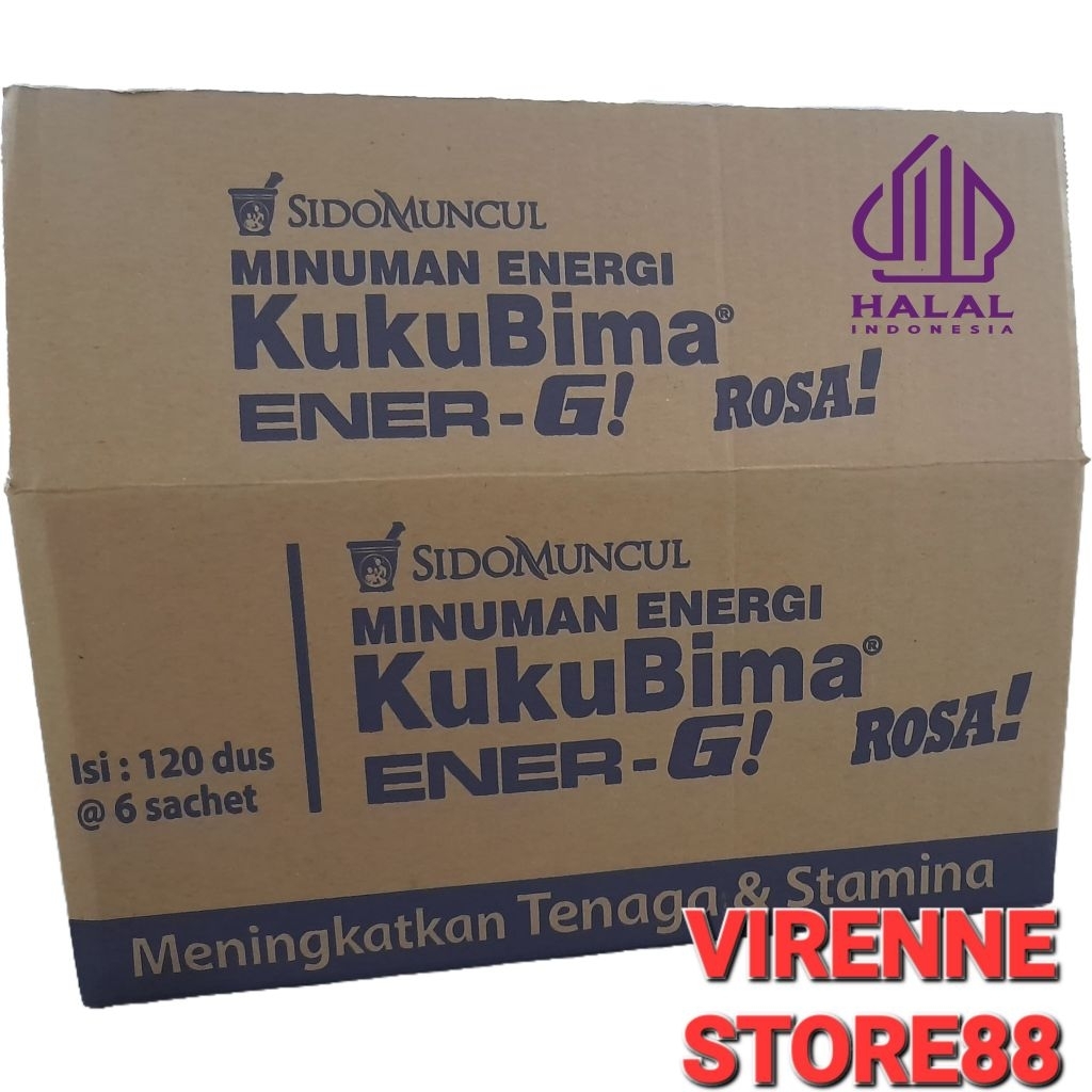 

KukuBima Ener-G! Rosa Rasa Anggur 1 Karton isi 120 Dus (100% ASLI & BPOM).