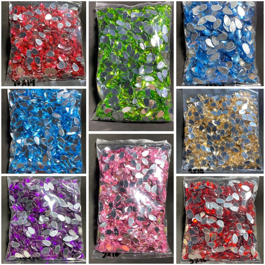 @1PON DIAMON TETES TAIWAN WARNA UK 9X16/10X14/9X14/13X31/10X17
