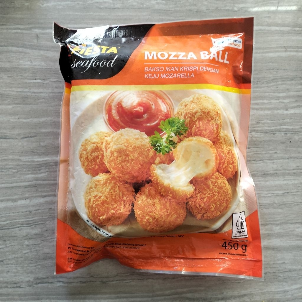 

FIESTA Mozzarella Ball/Bakso ikan isi keju 450g