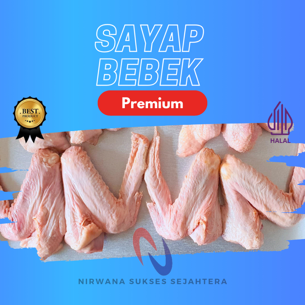 

SAYAP BEBEK PEKING / PEKING DUCK WING (PREMIUM)
