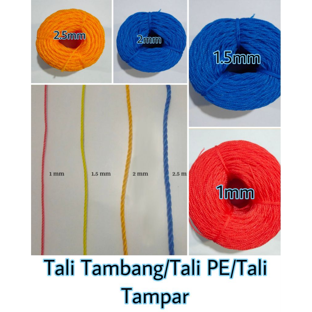 

Tali Tambang/Tali Tampar/Tali PE