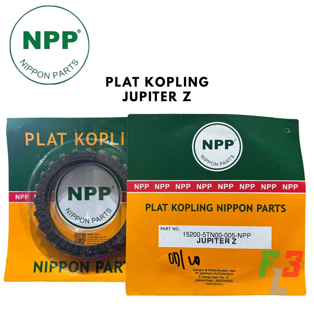 PLAT KOPLING JUPITER Z NPP ORIGINAL