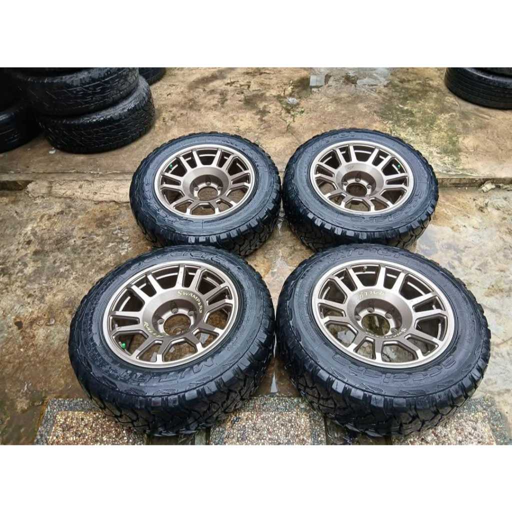 Velg Mobil Second SWAMPERS R18 Untuk Pajero Fortuner Strada Triton Hilux Dc Everest TRailblazer
