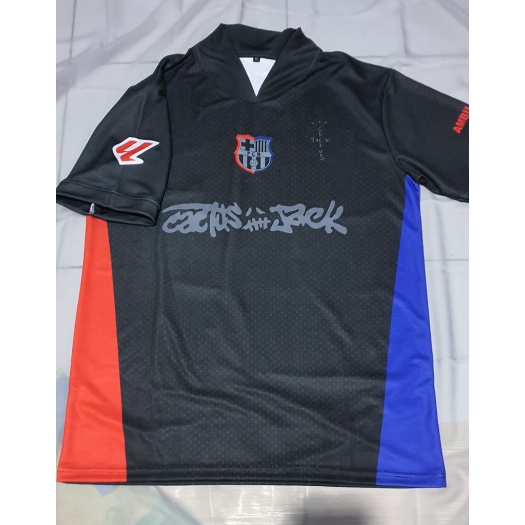 Jersey Fc Barcelona Away Travis Scott 2025 2026