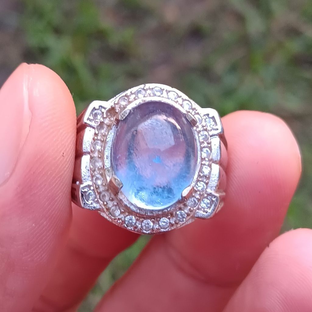 Cincin Blue Obsidian