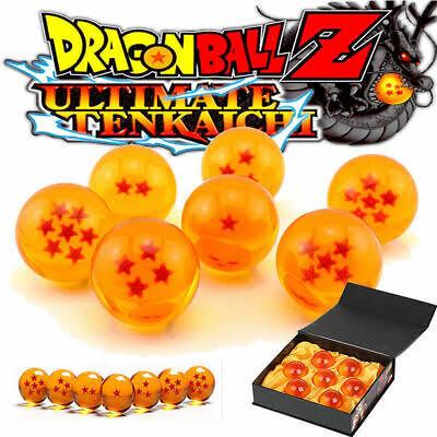 Bola Naga Dragon Ball Crystal Dragon Ball Z Action Figure 3,5CM