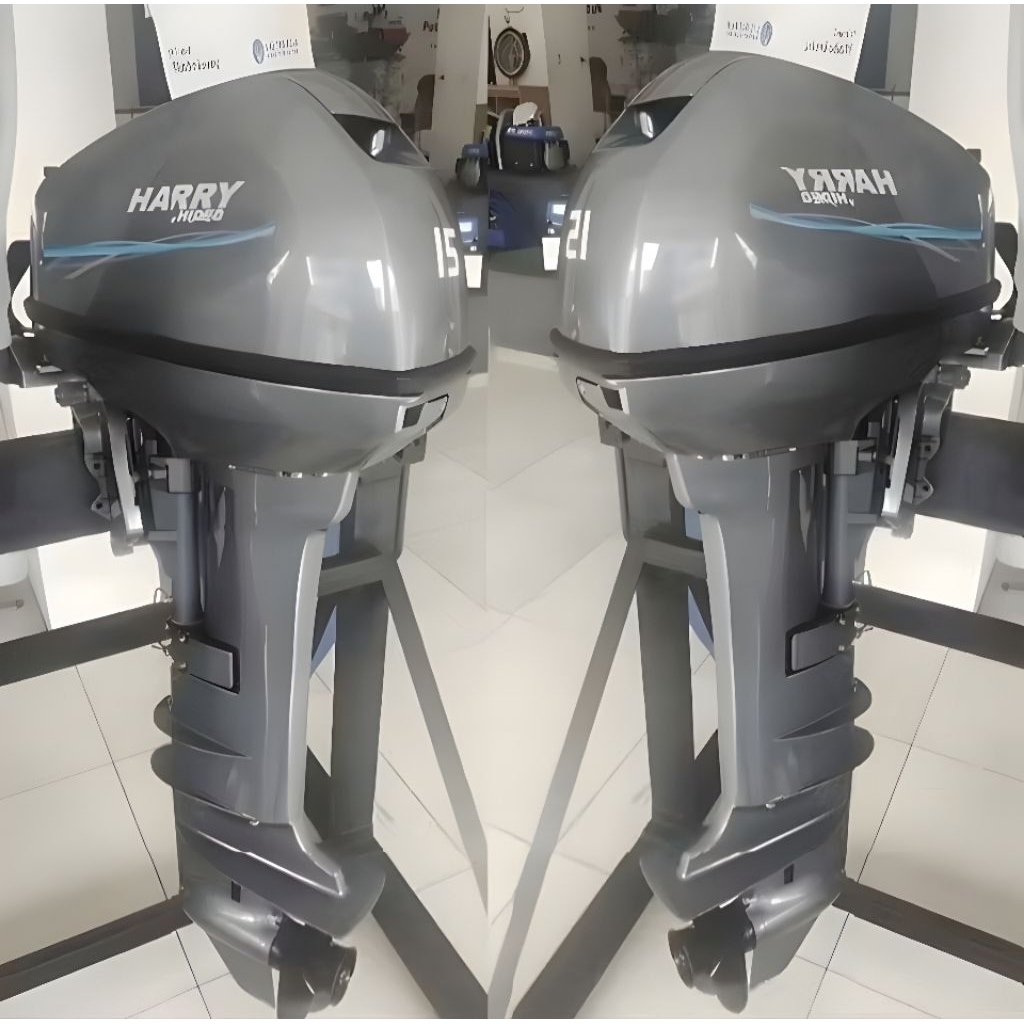 Mesin Perahu Tempel 15 Pk HD15FHL Harry by Hidea Mesin Tempel Perahu Original