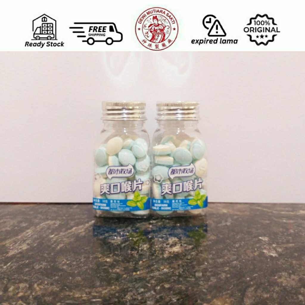 

DOSMC Kembang Gula Mint Rasa Mint 38g PLUM