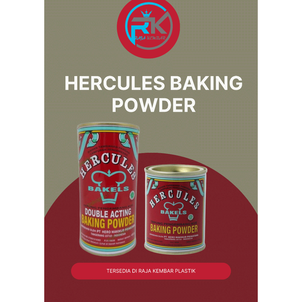 

HERCULES Baking Powder 450 gram 110 gram