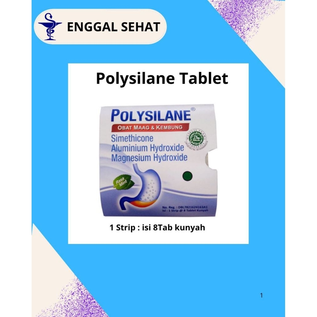 POLYSILANE TABLET KUNYAH