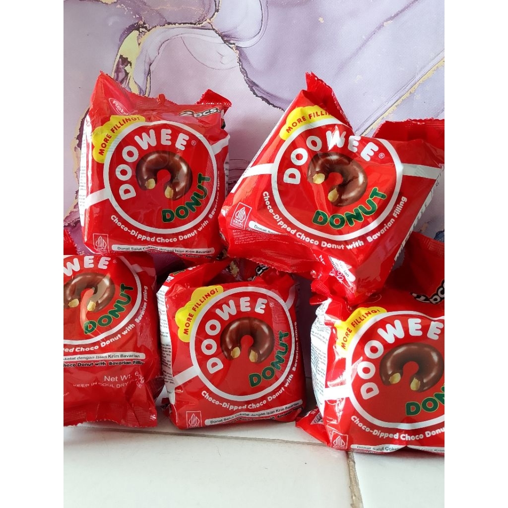 

REBISCO DOOWE DONUT COKLAT ISI 2 PCS