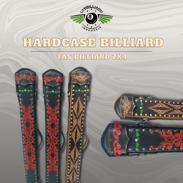 TAS BILLIARD 2X4 HARDCASE BILLIARD 2X4 KULIT case billiard kulit premium