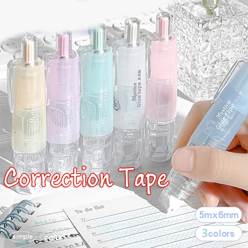 

Rol Perekat Dua Sisi Isi Ulang 5M Alat Tulis Scrapbooking DIY Perlengkapan Kantor