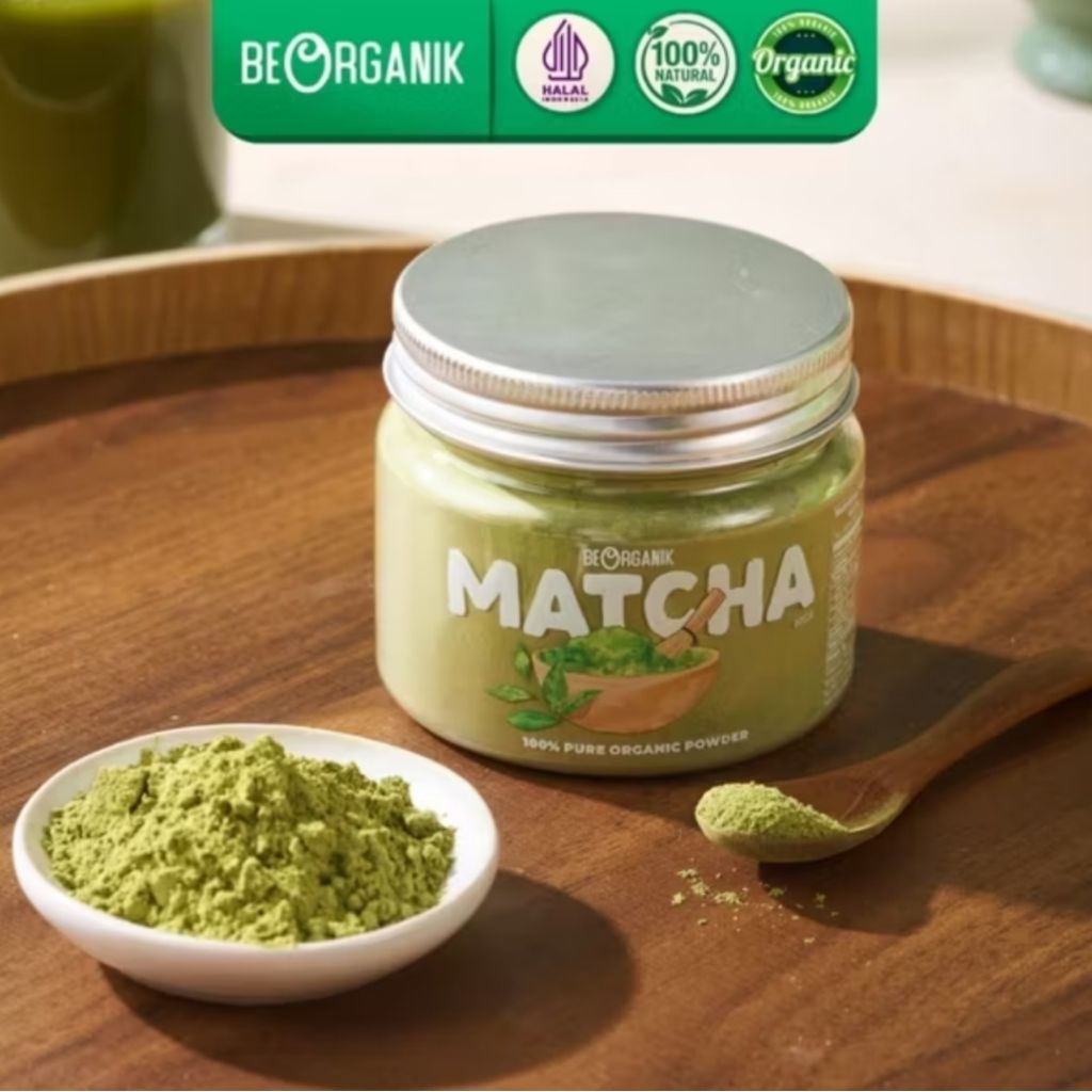 

Beorganik 60gr Pure Matcha Powder / 100% Bubuk Matcha Murni
