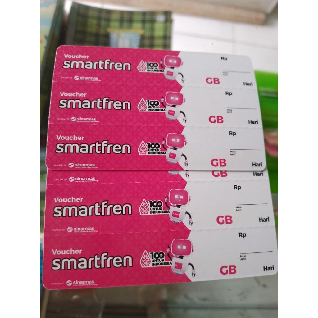 Voucher smartfren 1 g  3 hari