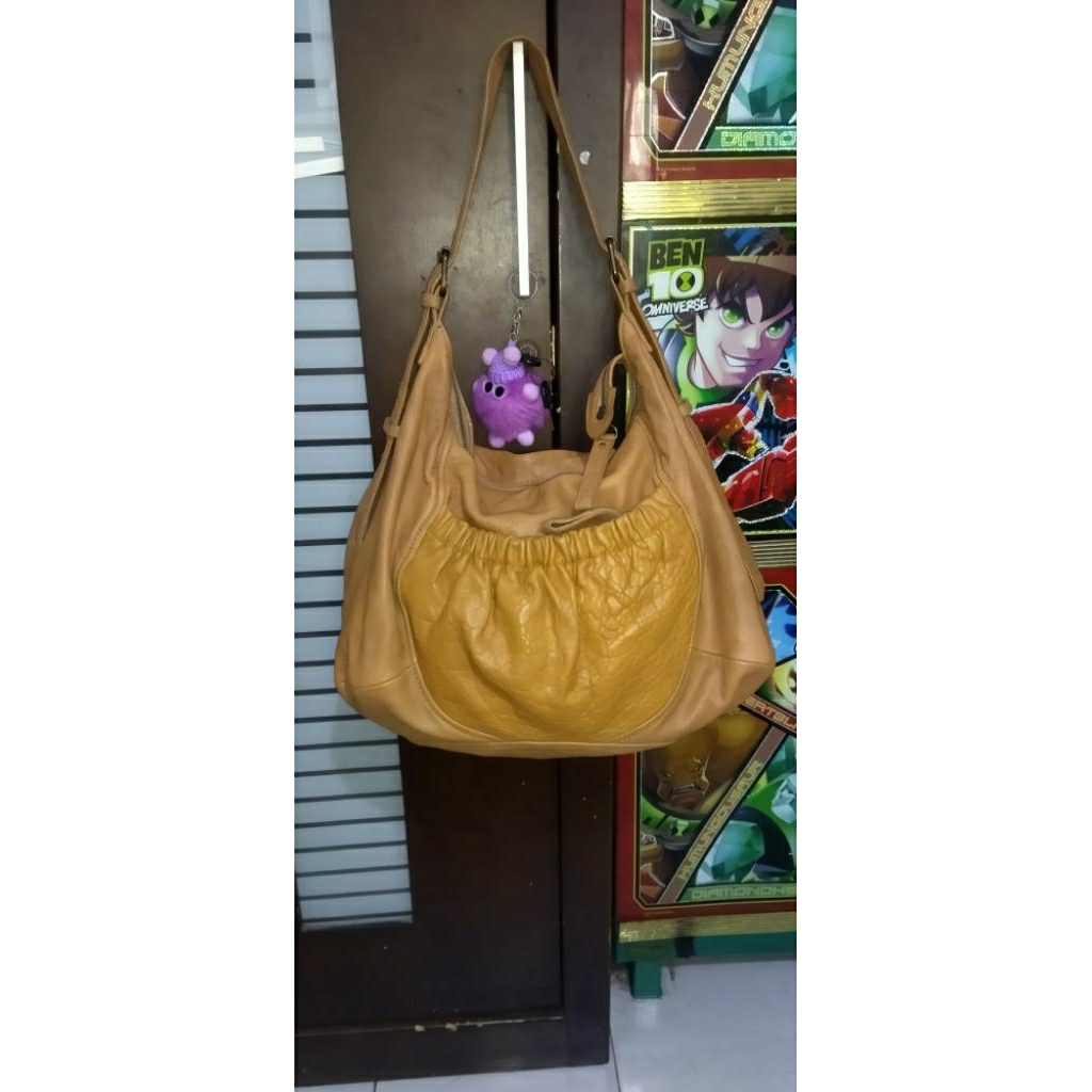 Hobo Coklat Kulit Gajah Vintage
