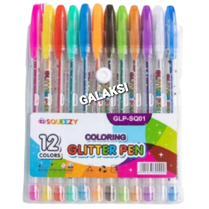 

GLITTER PEN GELPEN GLITTER 12 WARNA