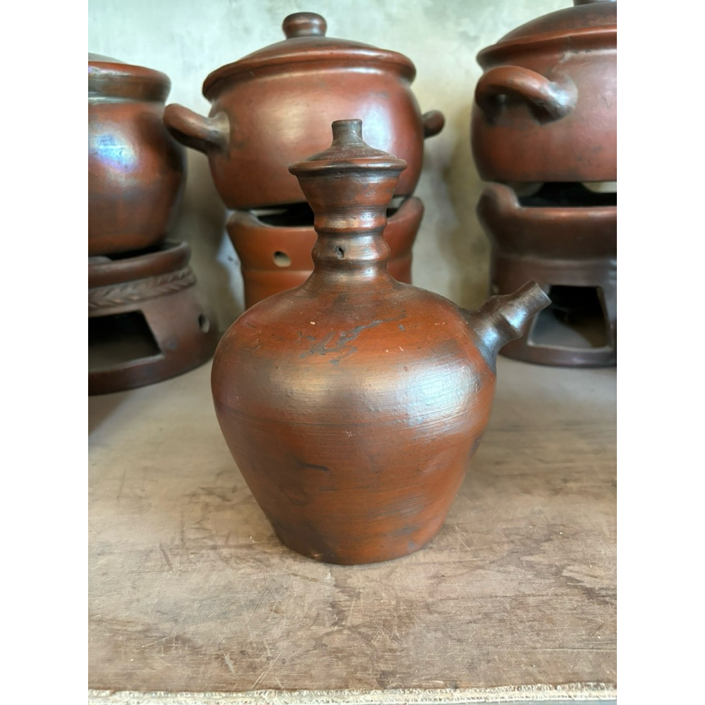 Kendi Tanah Liat | Kendi Gerabah | Tempat Minum Tradisional