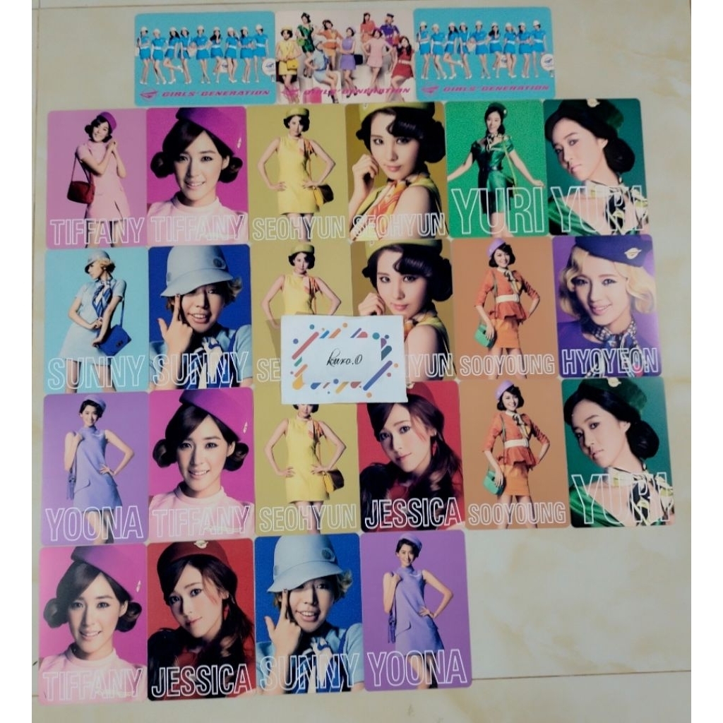 SNSD Girls' Generation ~Girls & Peace~ 2nd Japan Tour Trading Card/Postcard/Photocard