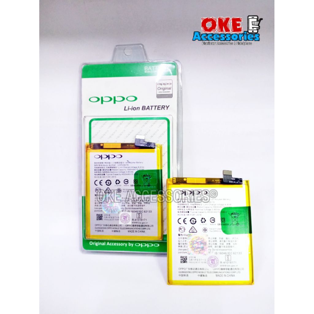 Baterai/Batre/Battery HP Oppo Blp-697/ F11 Pro