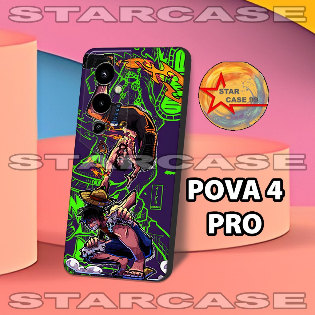 Softcase karet tecno pova 4 pro/S6/Motif anime/casing tecno pova 4 pro/case hp tecno pova 4 pro