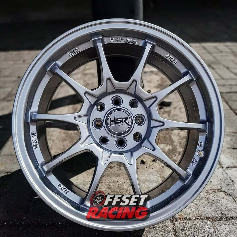 Velg HSR R17 Mobil Yaris Swift Jazz Mobilio Xenia Velg Mobil HSR BOROKO SRD Ring 17