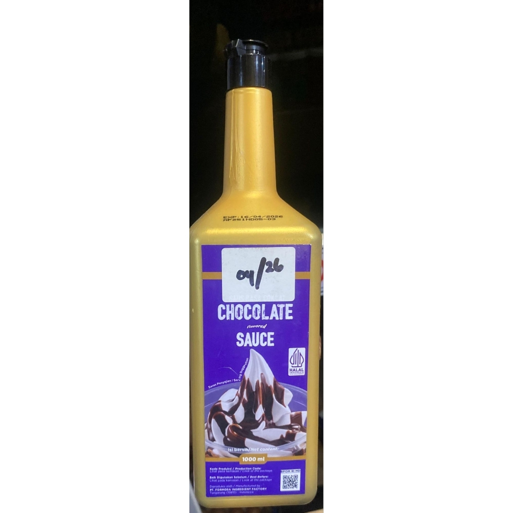 

Boba King Saus Serbaguna 1000ml - Rasa Coklat&Karamel