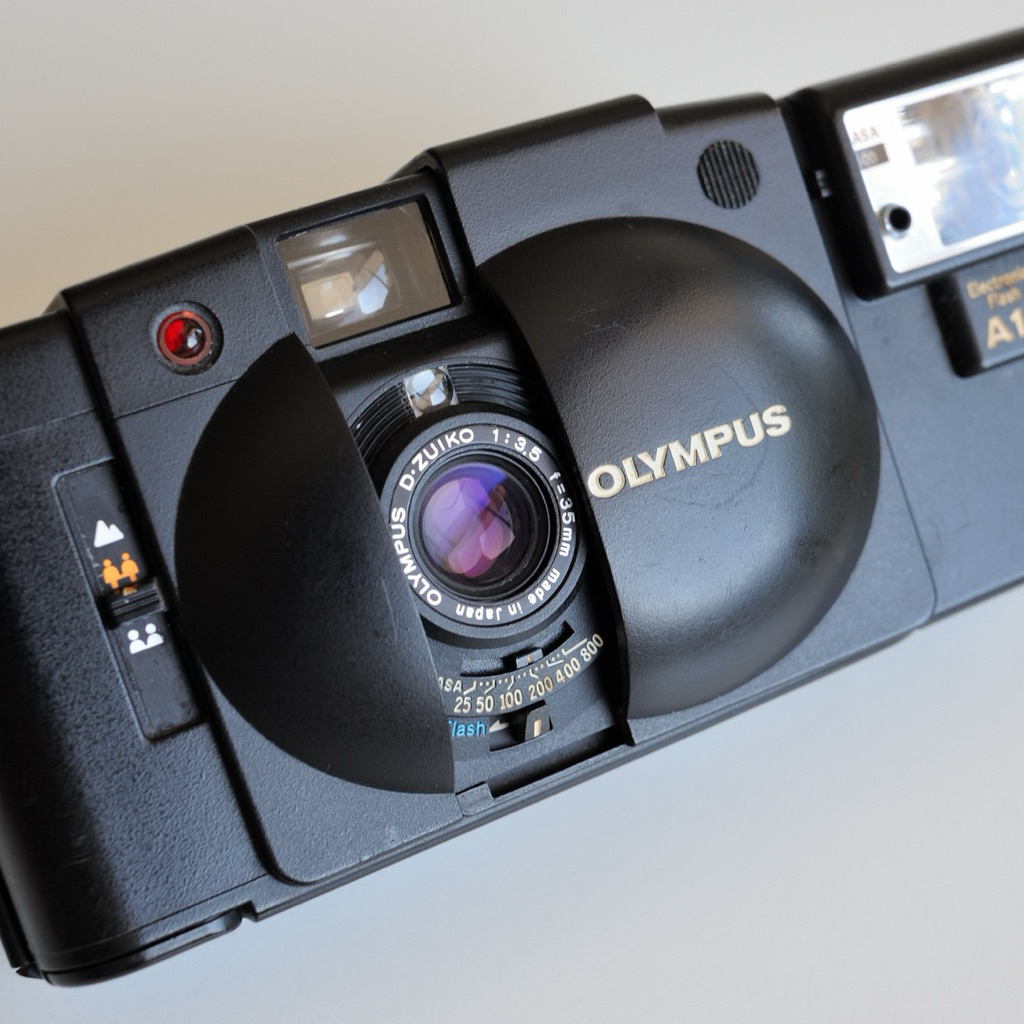 Olympus XA2 with A11 Flash