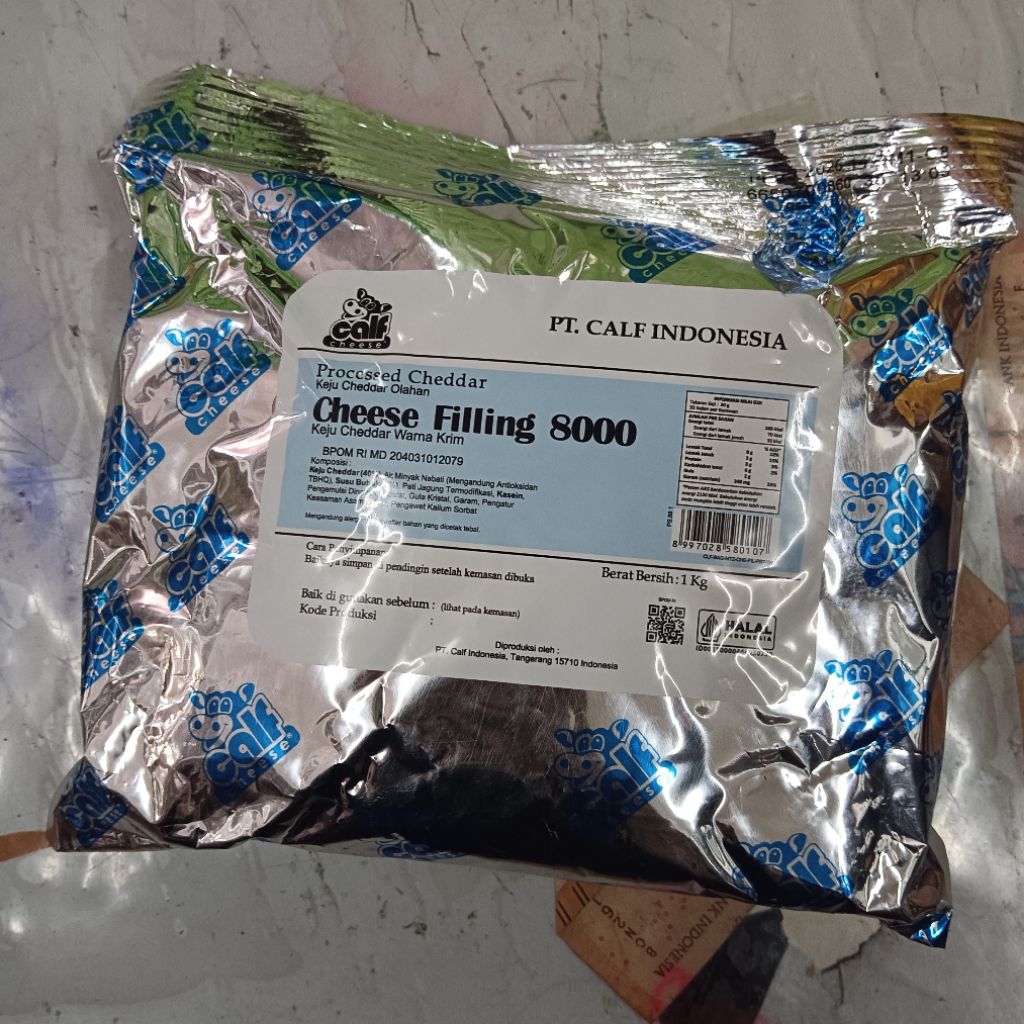 

Cheese Filling 8000 calf