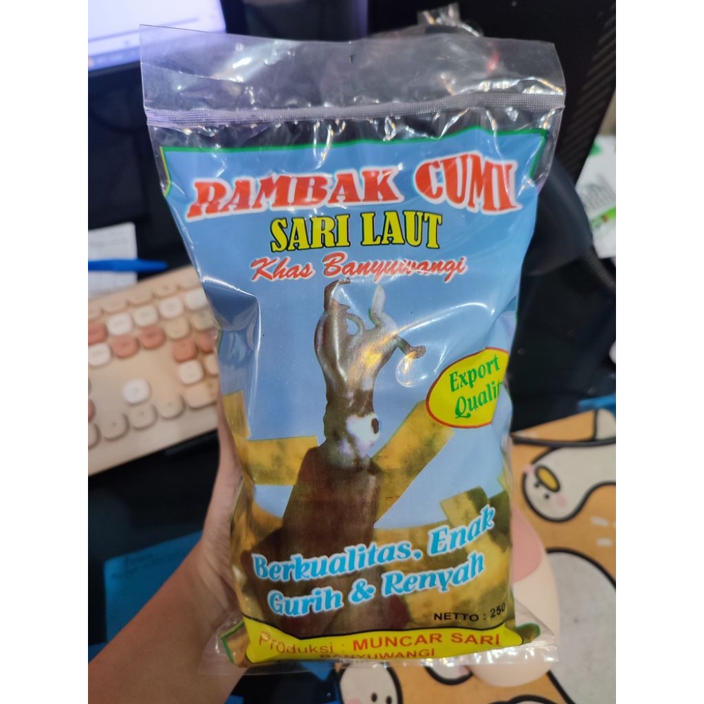 

RAMBAK CUMI SARI LAUT KHAS MUNCAR BANYUWANGI