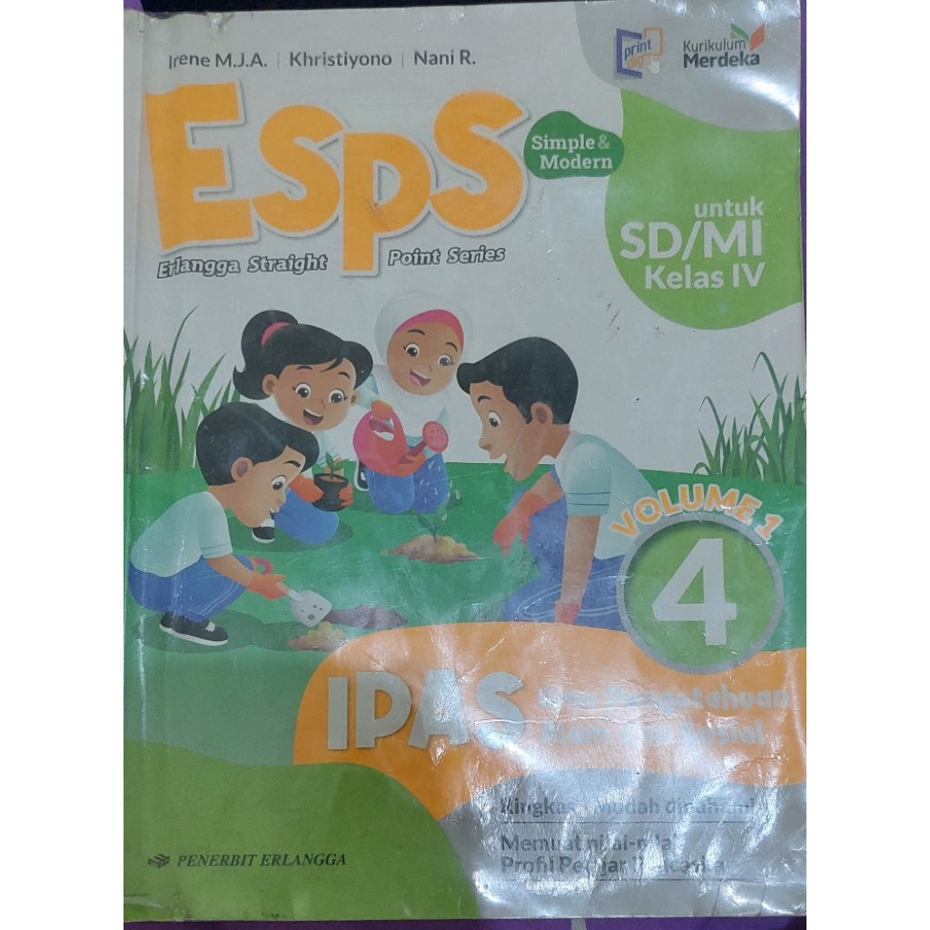 ESPS IPAS Kelas 4 SD Vol 1