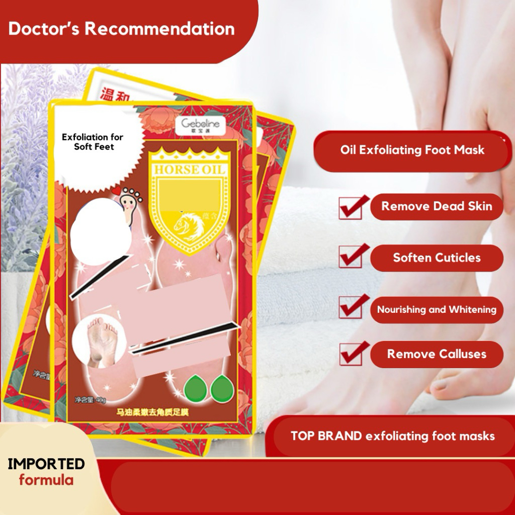 Masker kaki pecah pecah,kaki kasar,kulit kaki mengelupas