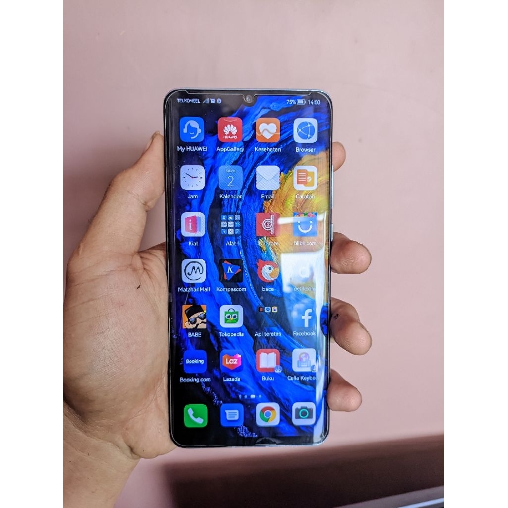 huawei p30 pro 8/256 gb kirin 980 batre awet kamera jernih zoom 50x zom bulanmahar 2,7
