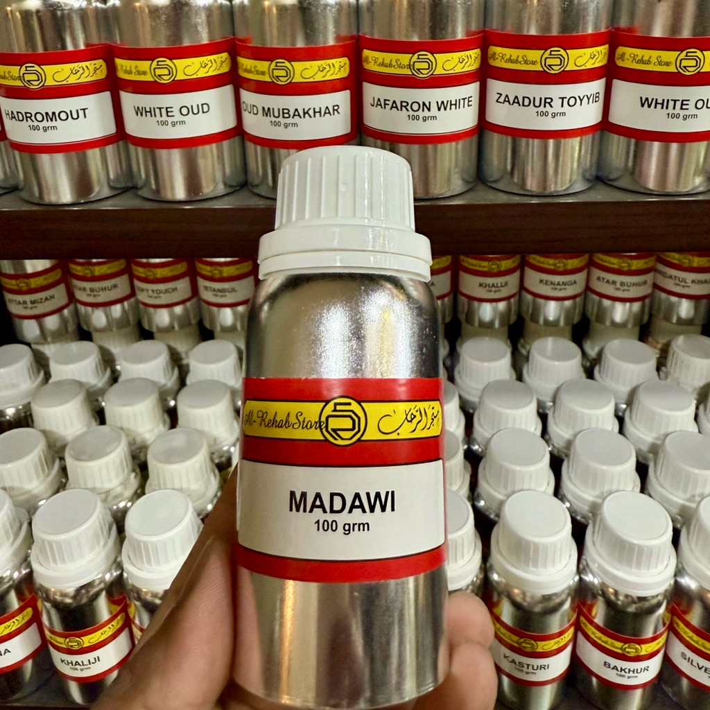 MADAWI | ALREHAB 100ML | PARFUM ORIGINAL SEGEL PABRIK | PARFUME AL REHAB BIBIT MURNI 100ML PARFUM AR