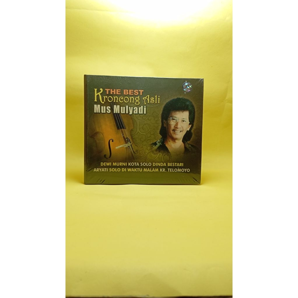 CD Original Mus Mulyadi Album The Best Kroncong Mus Mulyadi