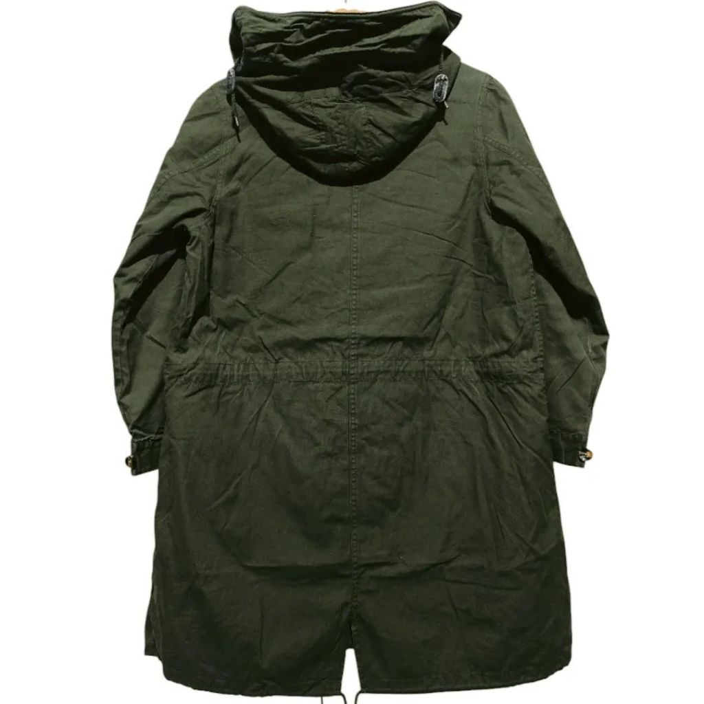 Jaket parka fishtail army JOURNAL CO STANDARD size L
