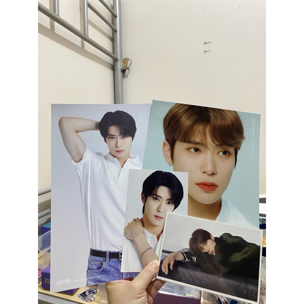 (SALE GEDE) NCT 127 — Jaehyun Seasons Greetings 2020 & 2022 Official Poster Set