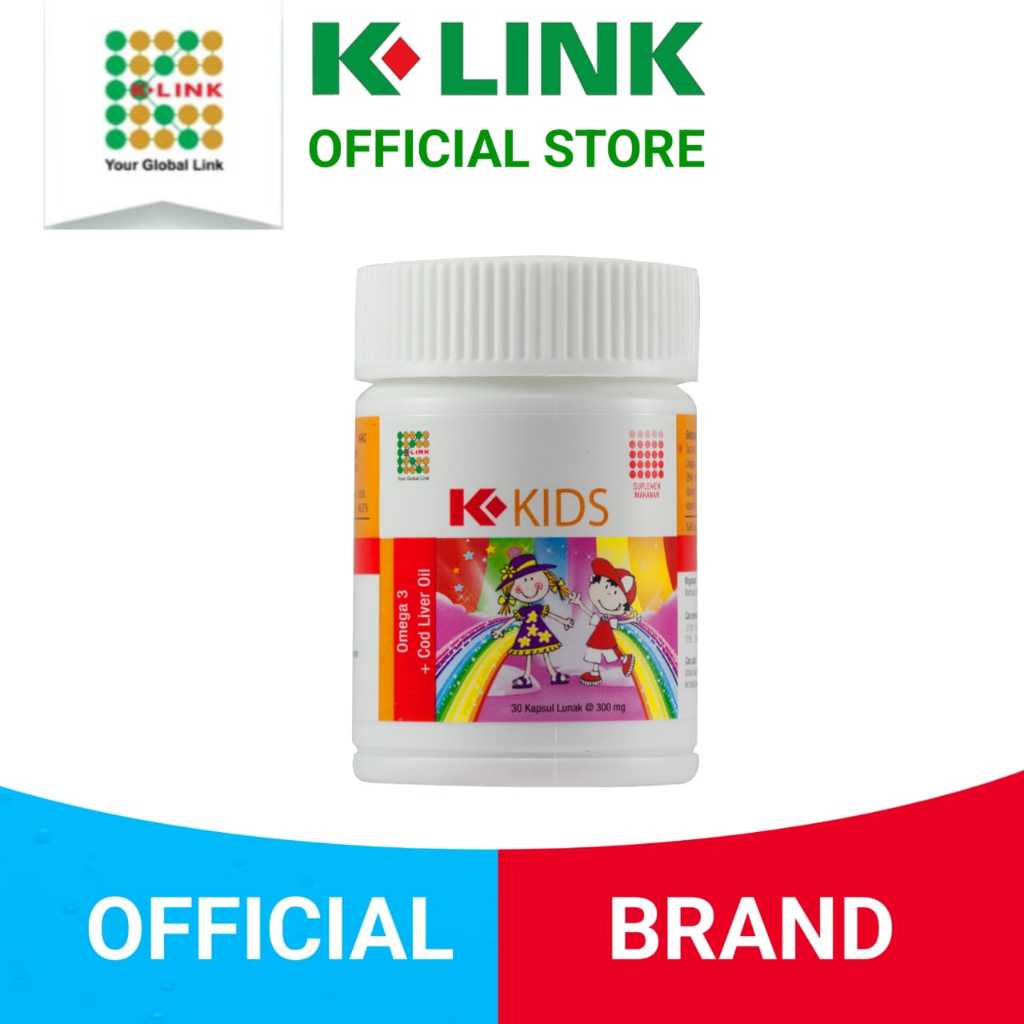 Minyak Ikan Omega 3 K Kids.K Kids K Link.K Kids Omega 3 K Link.k kids omega 3 minyak ikan original.O