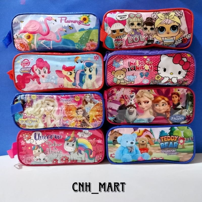 

KOTAK PENSIL MURAH PENCIL CASE JAHIT LUCU RANDOM BERGAMBAR