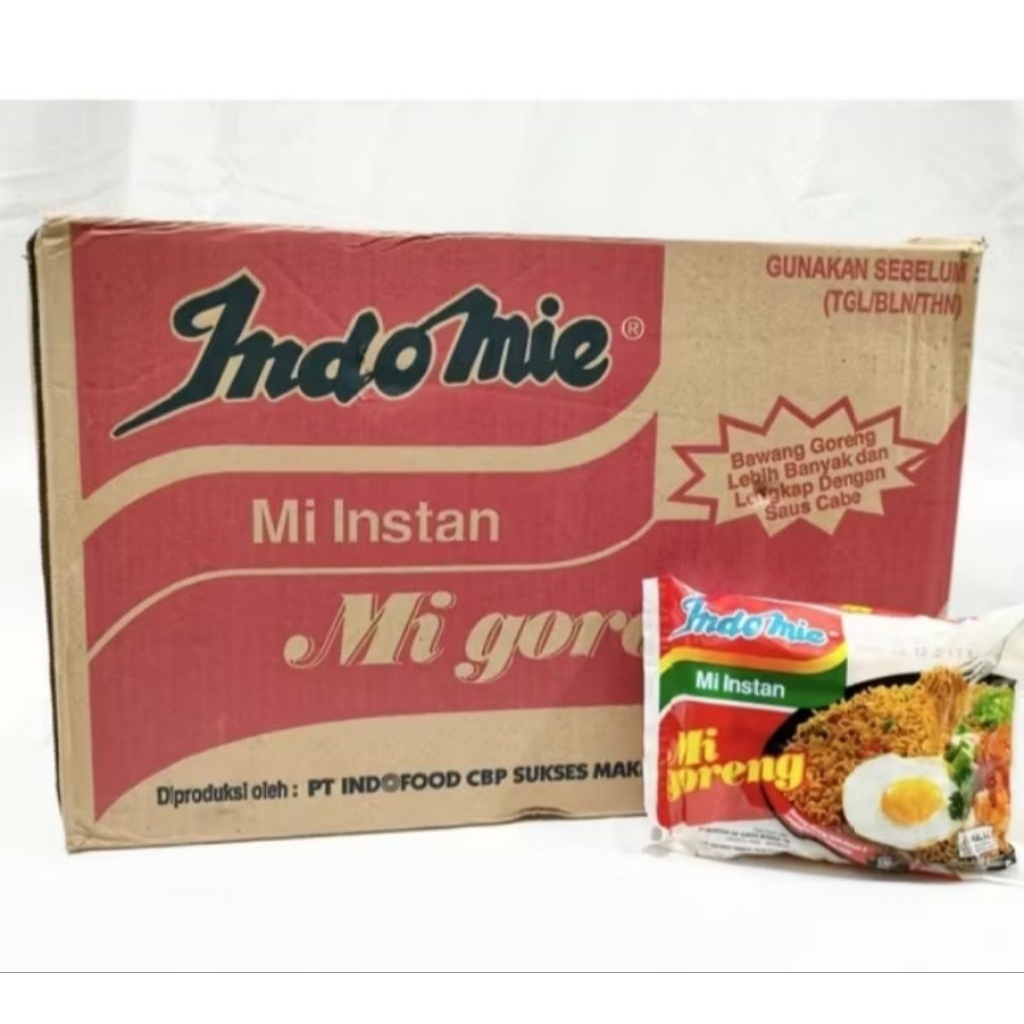 

Indomie goreng 1 dus